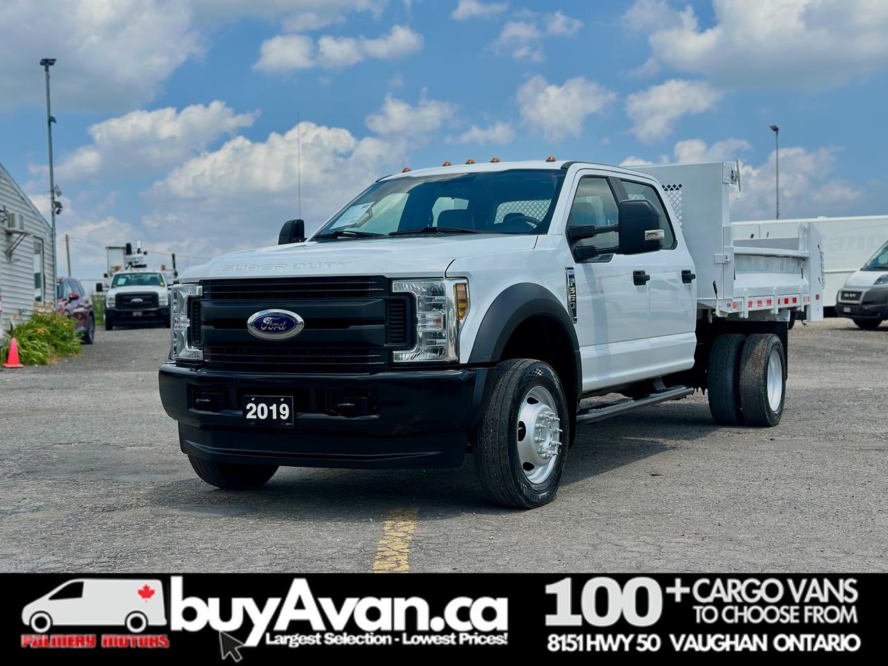 2019 Ford F-550 F-550 XLT Crew Cab DUMP 4x4 Gas Photo