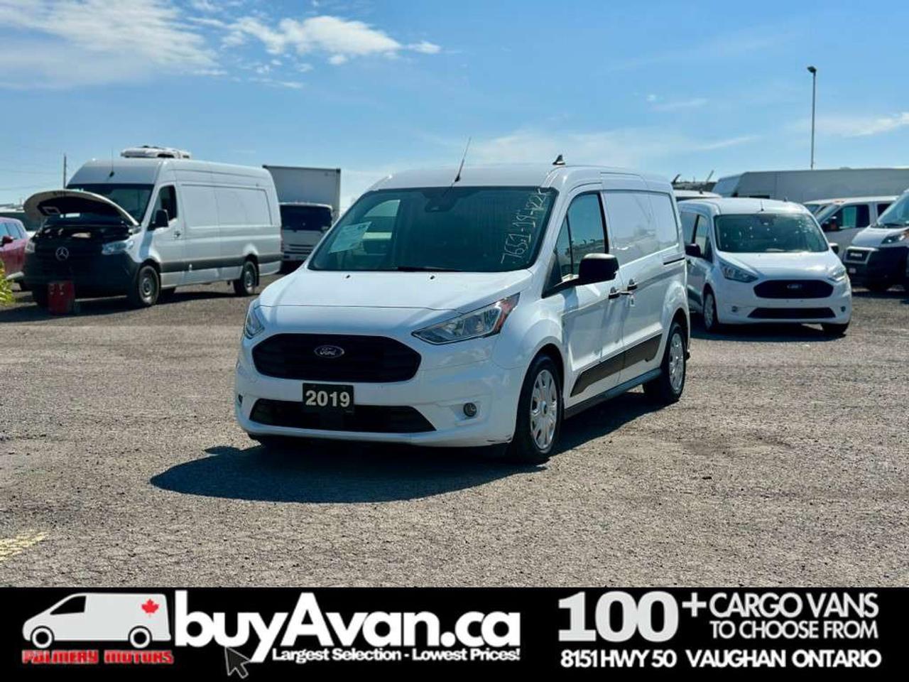 2019 Ford Transit Connect XLT + Divider Shelves *SAFETY INCLUDED* Photo4
