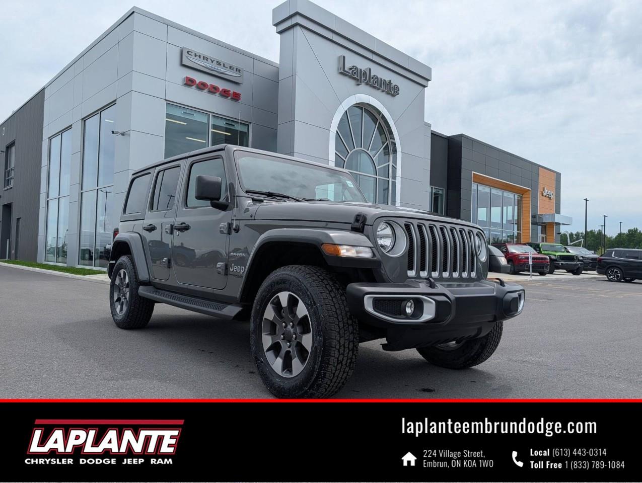 2021 Jeep WRANGLER UNLIMITED Sahara LOW KMS/ NO ACCIDENTS Photo0
