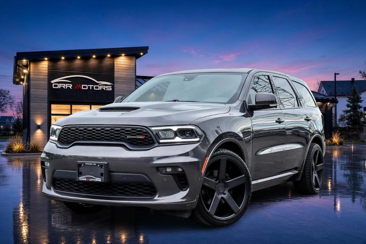 Black 2021 Dodge Durango SUV / Crossover All-Wheel Drive 8-Speed Automatic