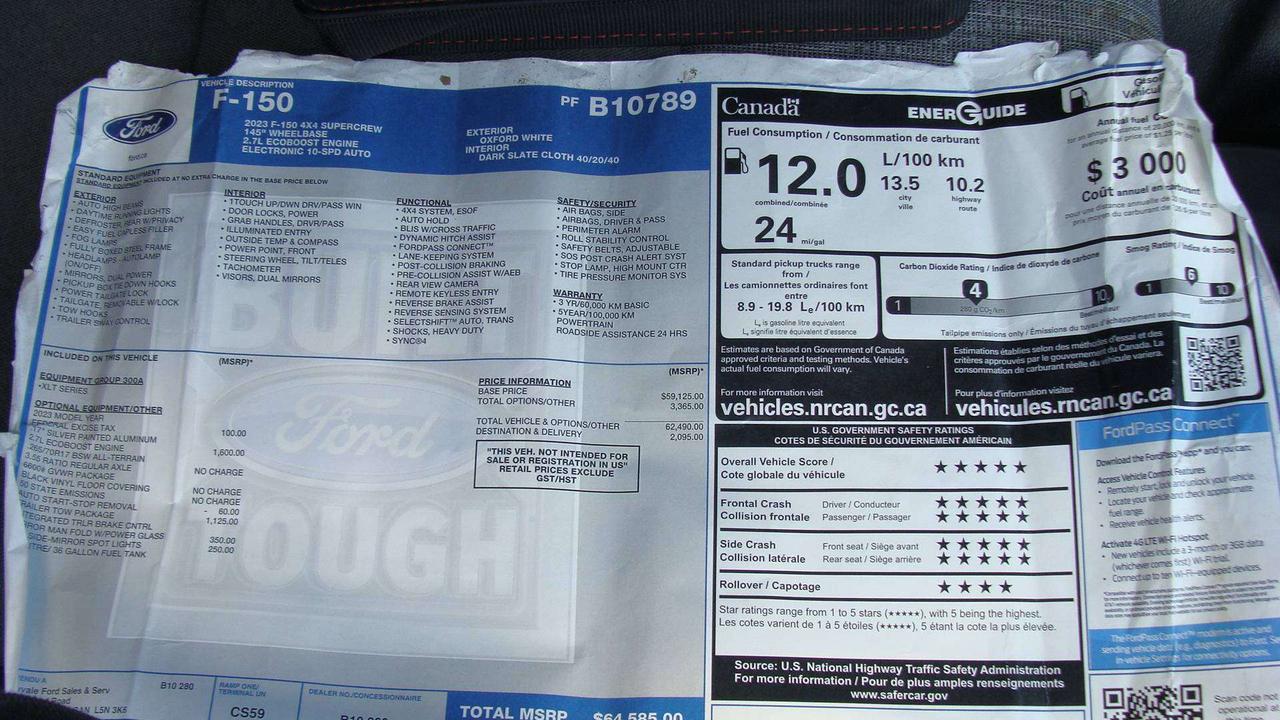 2023 Ford F-150 XLT 4WD SuperCrew 5.5' Box Photo