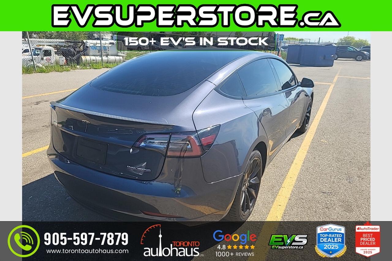 2023 Tesla Model 3 PERFORMANCE I WHITE INT. at EVSUPERSTORE.ca Photo3
