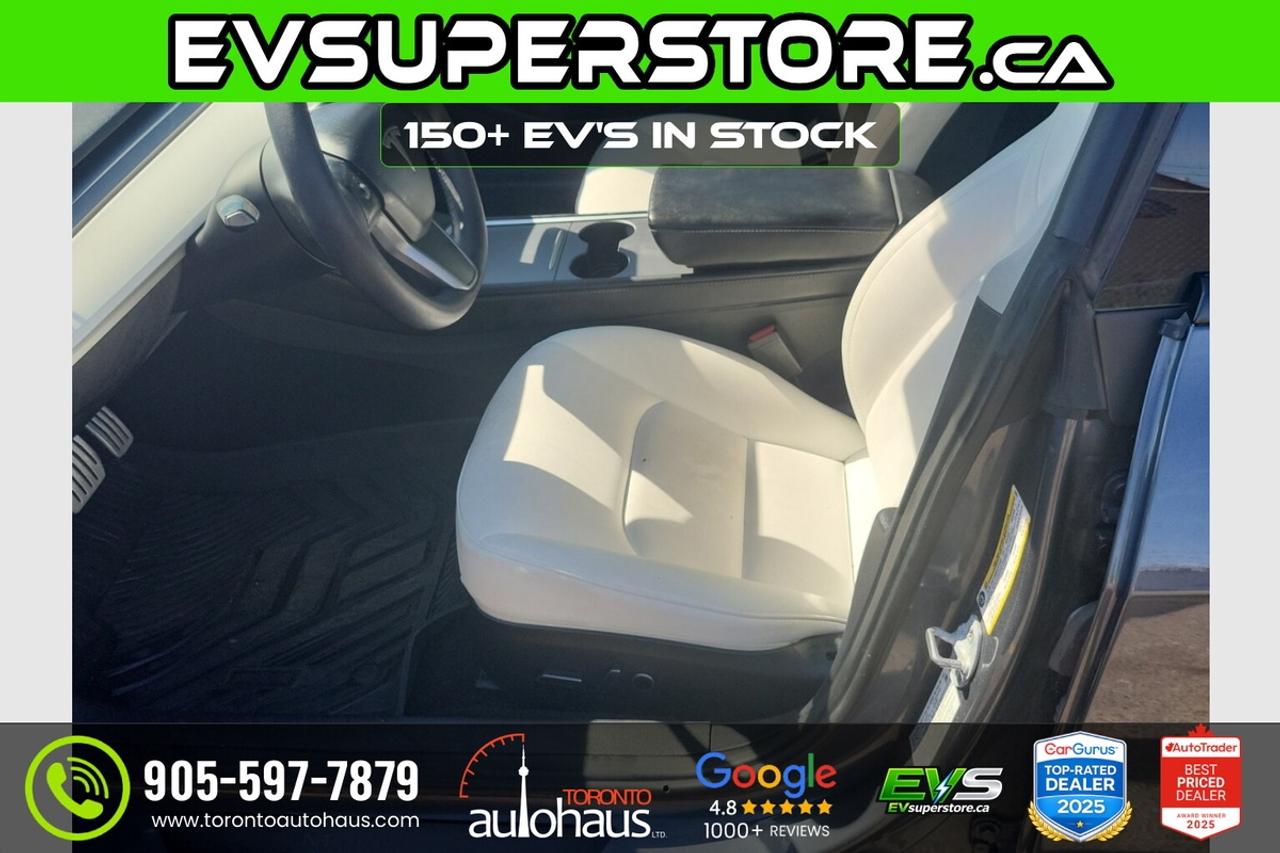 2023 Tesla Model 3 PERFORMANCE I WHITE INT. at EVSUPERSTORE.ca Photo