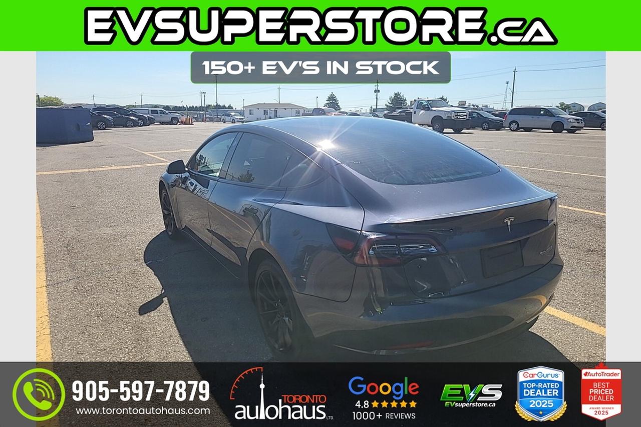2023 Tesla Model 3 PERFORMANCE I WHITE INT. at EVSUPERSTORE.ca Photo