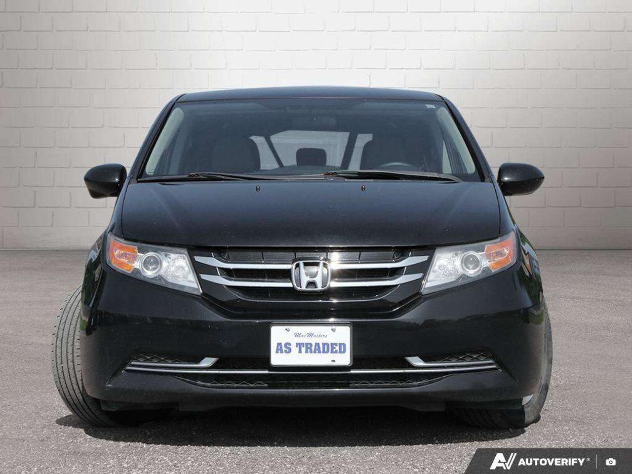 2017 Honda Odyssey EX, 3.5L V6, ALLOYS, CLOTH, 8-PASSENGER, SNOWS, AS-TRADED! Photo