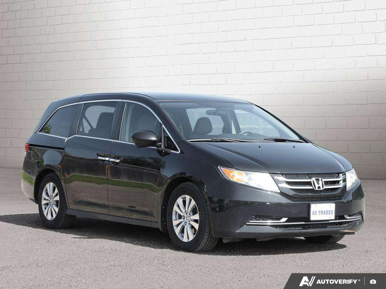 2017 Honda Odyssey EX, 3.5L V6, ALLOYS, CLOTH, 8-PASSENGER, SNOWS, AS-TRADED! Photo