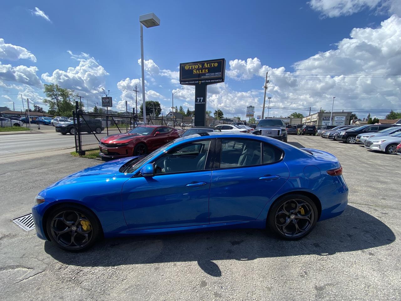 2018 Alfa Romeo Giulia Ti Sport Awd Photo0