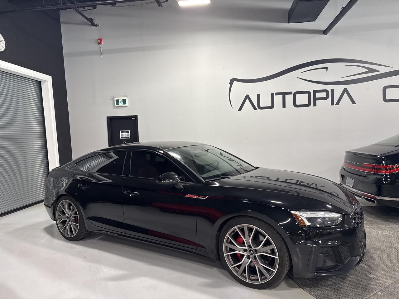 2022 Audi S5 Sportback PROGRESSIV 3.0 TFSI QUATTRO RED INT BLIND SPOTS Photo