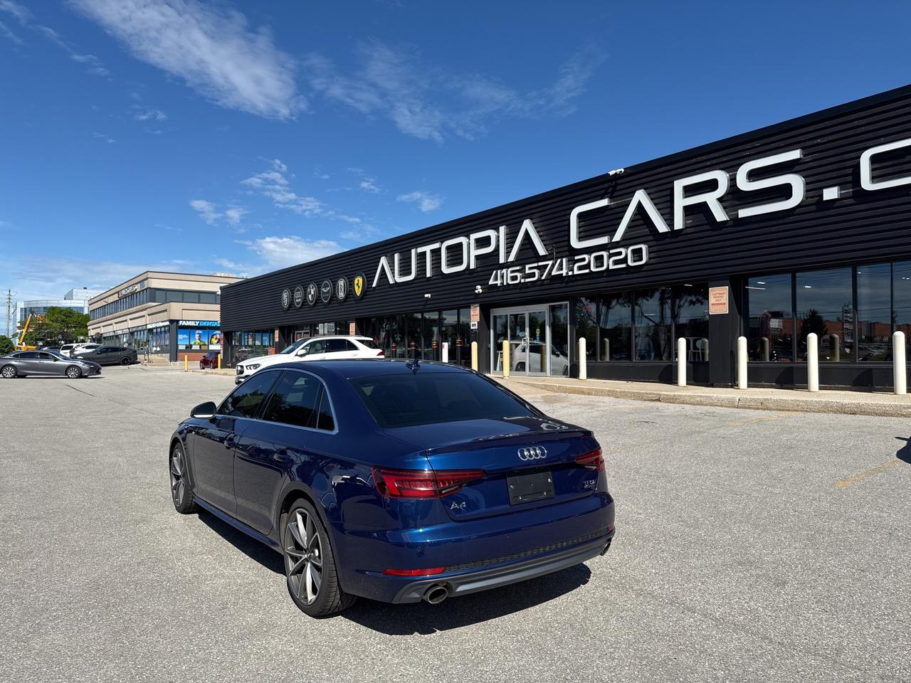 2018 Audi A4 TECHNIK QUATTRO BLIND SPOTS NAVI REAR VIEW CAMERA Photo