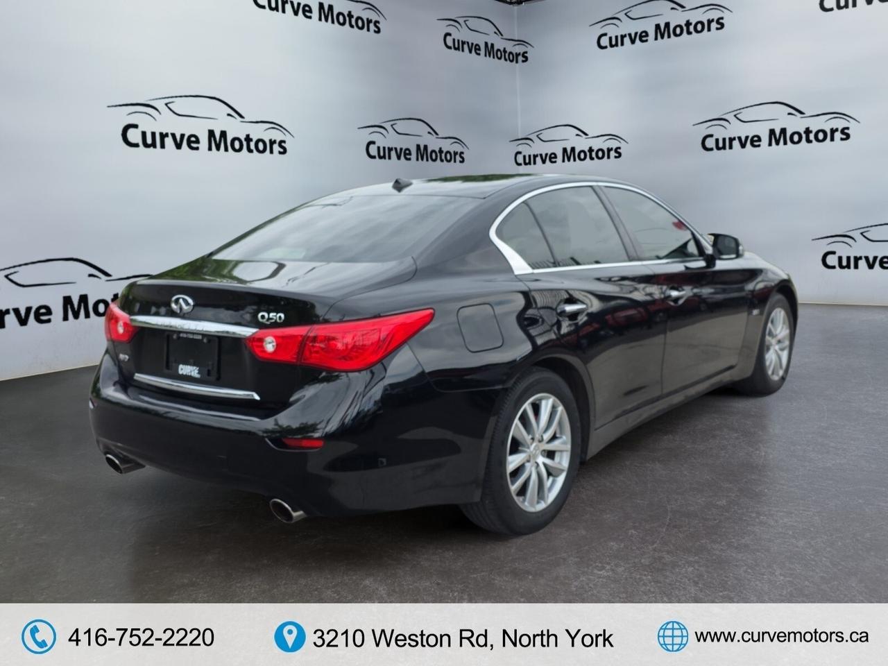 2016 Infiniti Q50 2.0t AWD * SUNROOF / CAMERA / XENON LIGHTS / HEATE Photo