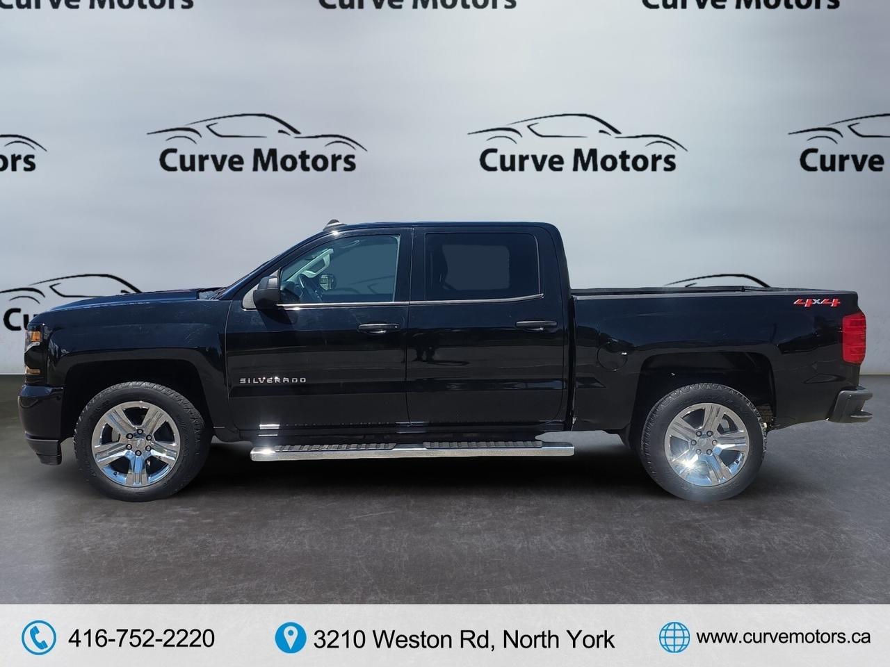 2018 Chevrolet Silverado 1500 4WD Crew Cab 143.5 Custom * NO ACCIDENTS / LOW KM Photo