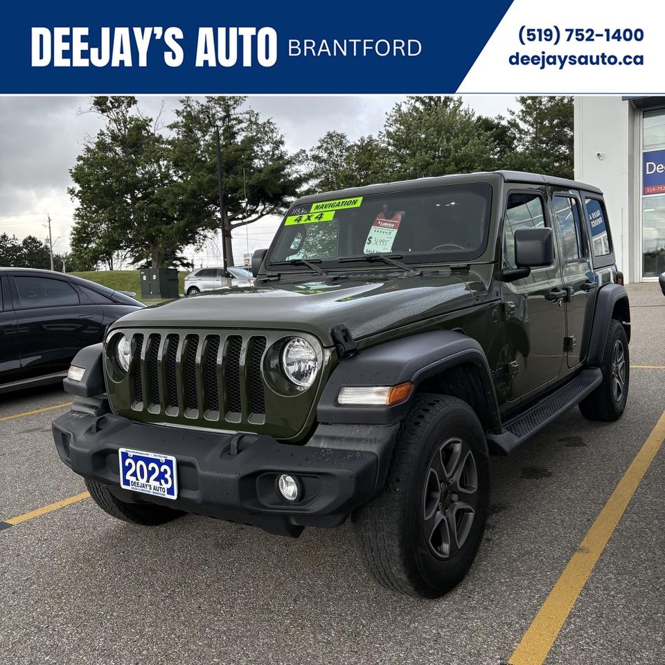 2023 Jeep Wrangler Sport S 4 Door 4x4   Navigation/GPS Photo