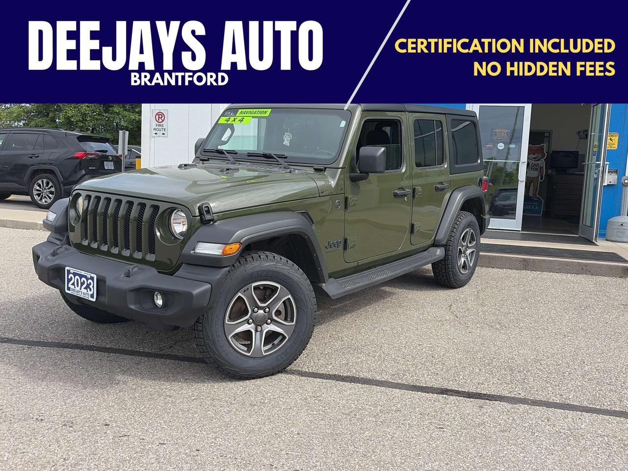 2023 Jeep Wrangler Sport S 4 Door 4x4   Navigation/GPS Photo0