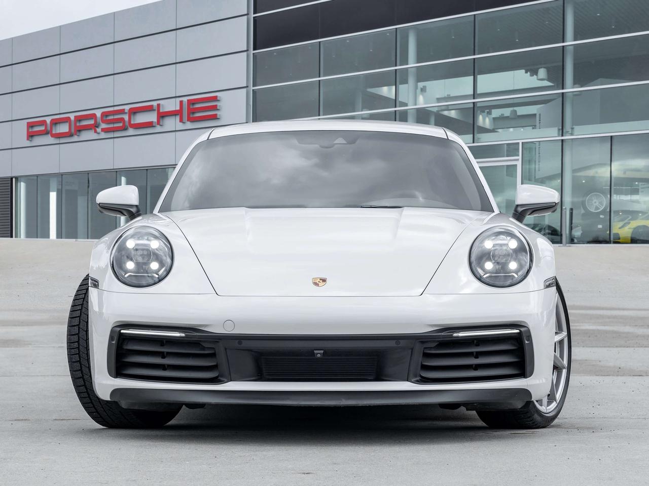 2020 Porsche 911 Carrera S Coupe Sport Exhaust System incl. Tailpipes in Silver BOSE® Surround Sound System Door-Sill Photo