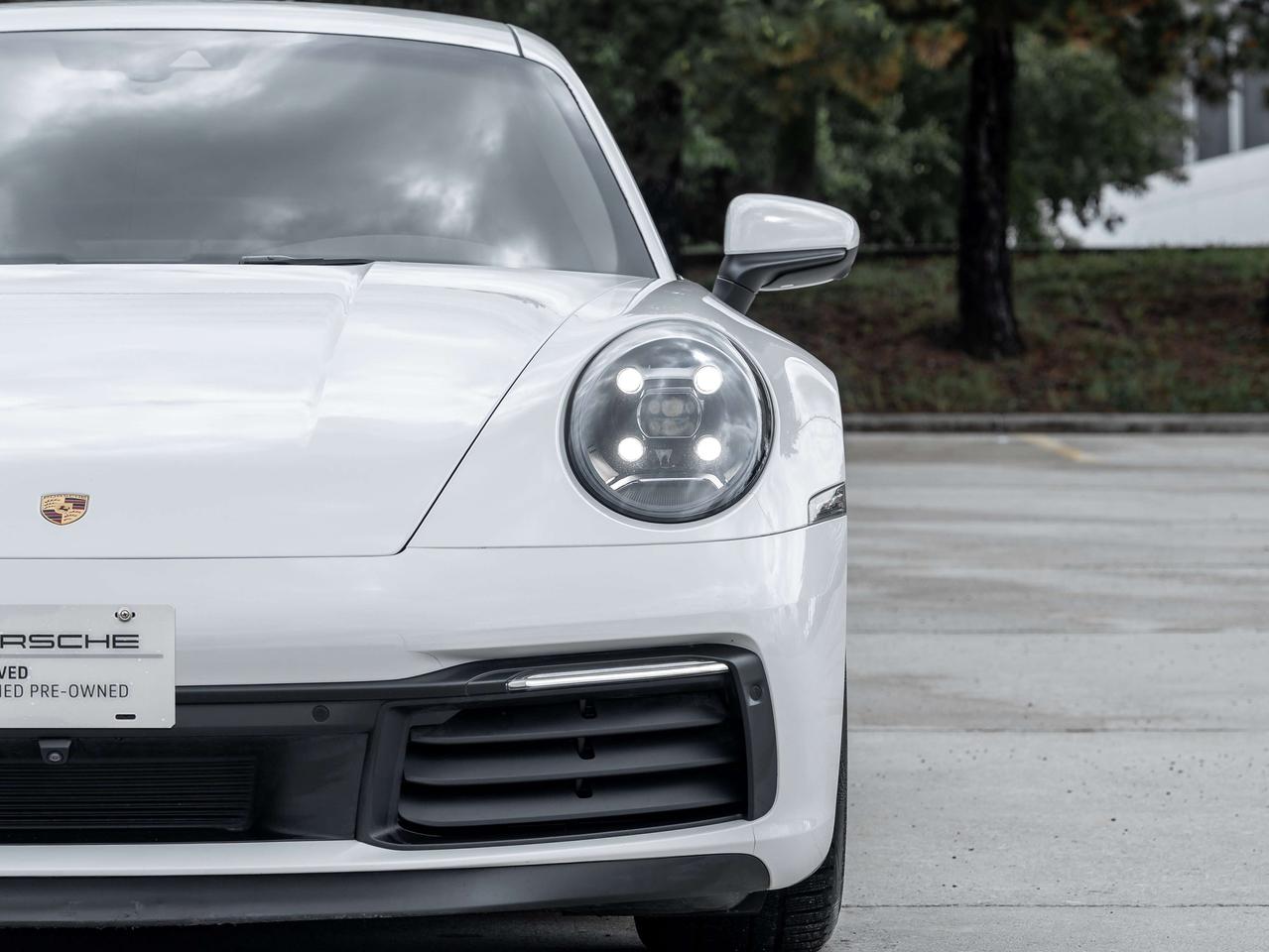 2020 Porsche 911 Carrera S Coupe Sport Exhaust System incl. Tailpipes in Silver BOSE® Surround Sound System Door-Sill Photo