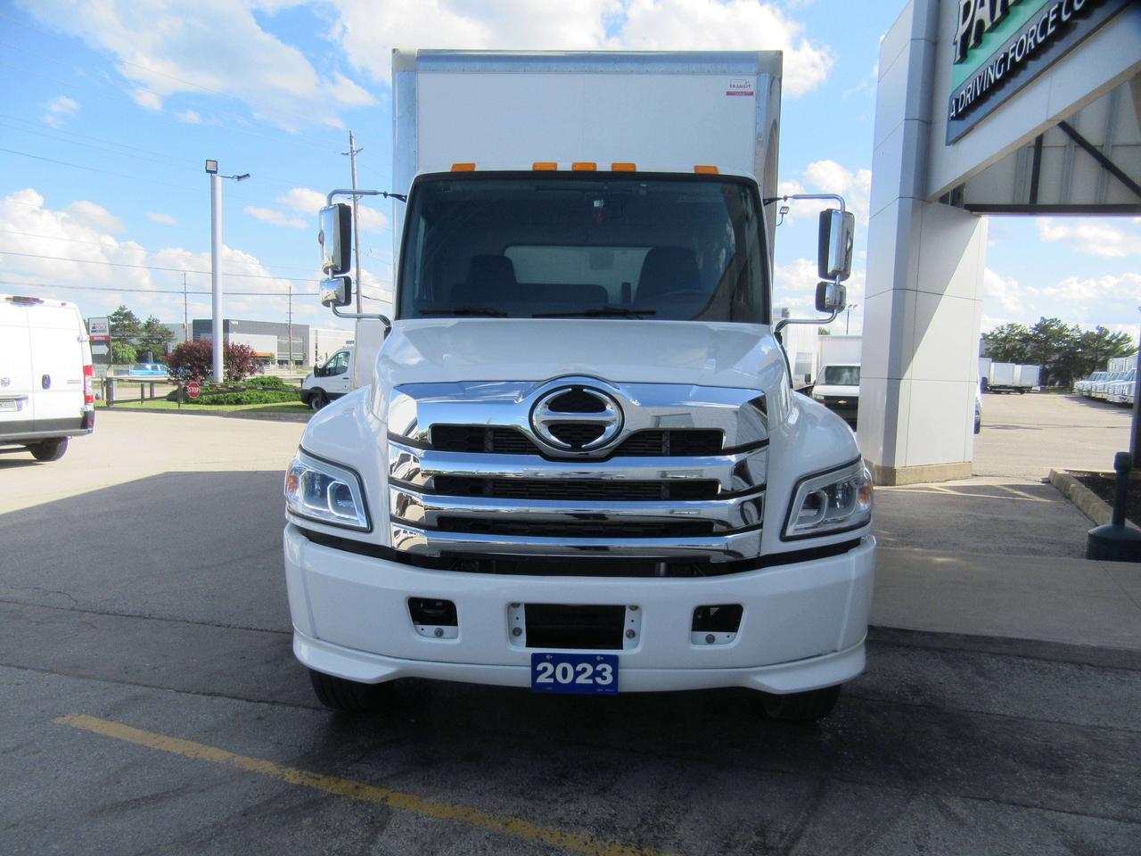 2023 Hino L7 CUMMINS 26FT BOX LARGE POWER LIFT/ROLLOUT RAMP Photo