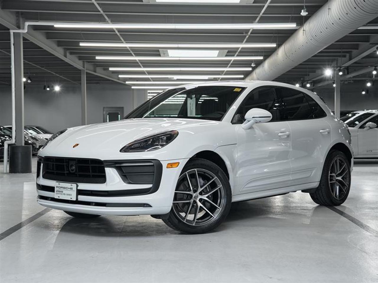 ***Leasing Options Available on Certified Pre-Owned Porsches*** The Porsche that you’ve always wanted. This 2026 Macan has a Clean CarFax Report. With Leather Package in Black with Deviated Stitching in Chalk ($4,090), Carrara White Metallic ($790), Premium Package Plus ($4,170),  Exterior Package in Exterior Color ($2,100), Side Blades in Exterior Color ($770), Deletion of Model Designation on Rear, 20 Macan S Wheels in Highly Polished Dark Titanium ($2,640), All-season tyres for 20-inch wheels, Electric Steering Column ($250), Porsche Crest on Headrests (Front) ($410), BOSE® Surround Sound System ($1,130), and Heated Windshield ($520), this is the car for you! Look for the Porsche Approved seal when buying a pre-owned Porsche. Porsche Approved Pre-Owned Cars are inspected in compliance with our 111-point checklist and any work required is performed using only 100% Porsche Genuine Parts. As proof of the trust that we have in the quality of our vehicles, every certified pre-owned car comes with a minimum of 24 months Porsche Approved Warranty and Porsche Roadside Assistance. The Porsche Approved Warranty covers all components of your Porsche and offers the same level of security as our new car warranty. Luxury Tax is not charged on Certified Pre-Owned vehicles. Call us at 613-749-4275 and ask to speak to one of our Porsche Brand Executives. Serving the Ottawa & Gatineau region. *** Options de location disponibles pour les Porsche doccasion certifiées *** La Porsche de vos rêves. Cette voiture 2026 Macan a un bon rapport d’historique de véhicule de CarFax. Grâce à Leather Package in Black with Deviated Stitching in Chalk ($4,090), Carrara White Metallic ($790), Premium Package Plus ($4,170),  Exterior Package in Exterior Color ($2,100), Side Blades in Exterior Color ($770), Deletion of Model Designation on Rear, 20 Macan S Wheels in Highly Polished Dark Titanium ($2,640), All-season tyres for 20-inch wheels, Electric Steering Column ($250), Porsche Crest on Headrests (Front) ($410), BOSE® Surround Sound System ($1,130), and Heated Windshield ($520), cette voiture est parfaite pour vous! Trouvez le sceau d’approbation de Porsche lorsque vous achetez une Porsche d’occasion. Les voitures d’occasion approuvées par Porsche sont inspectées conformément à notre liste de vérification de 111 points. Tout travail requis est effectué en utilisant uniquement des pièces d’origine Porsche. Comme preuve de la confiance que nous avons dans la qualité de nos véhicules, chaque voiture d’occasion certifiée fait l’objet d’une garantie d’au moins 24 mois approuvée par Porsche et de l’assistance routière Porsche. La garantie approuvée par Porsche couvre tous les composants de votre Porsche et offre le même niveau de sécurité que notre garantie pour les véhicules neufs. La taxe de luxe n’est pas appliquée aux véhicules d’occasion certifiés. Appelez-nous au 613-749-4275 pour parler à l’un de nos directeurs de marque Porsche. Au service de la région d’Ottawa et du Gatineau.
