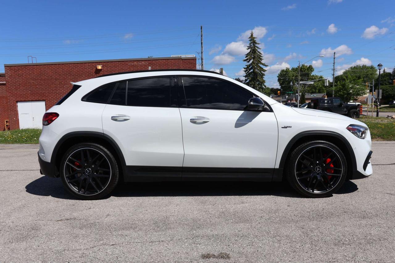 2021 Mercedes-Benz GLA GLA45-AMG-4MATIC/TECH PKG/NAV/360 CAM/BLIS/P SENSORS/LEATHER/H SEATS/KEYLESS ENTRY/AMBIENT/WLC/CARPLAY/PANOROOF Photo