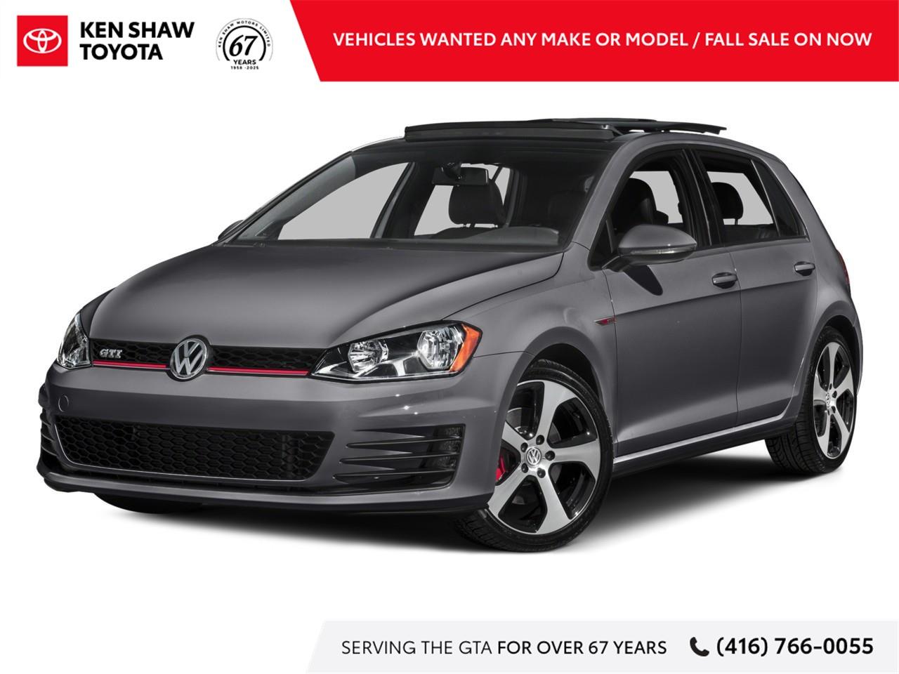 2016 Volkswagen Golf GTI 5-Door Autobahn (DSG) 4dr Hatchback Photo0
