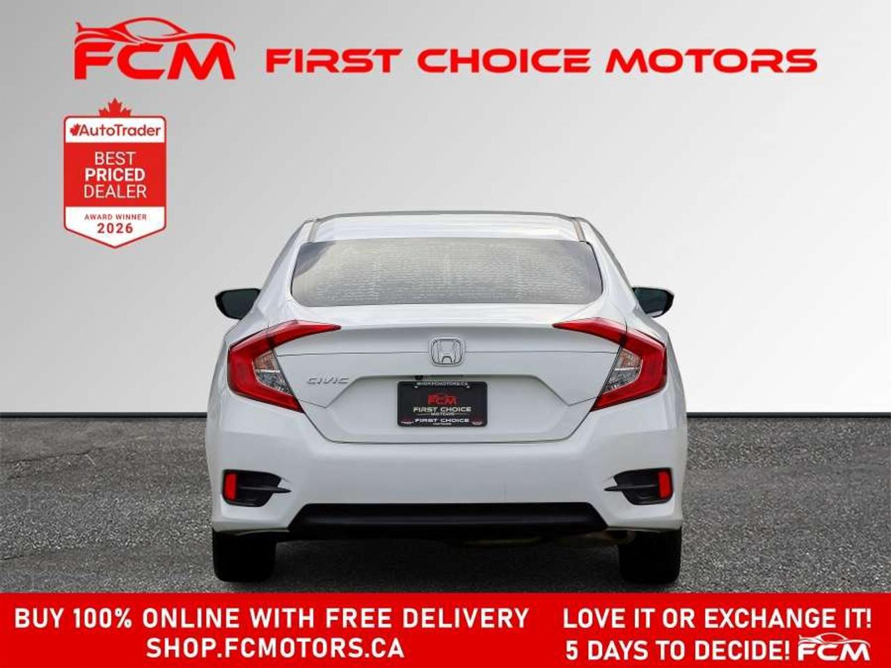 2017 Honda Civic LX   FULLY CERTIFIED WITH WARRANTY Photo