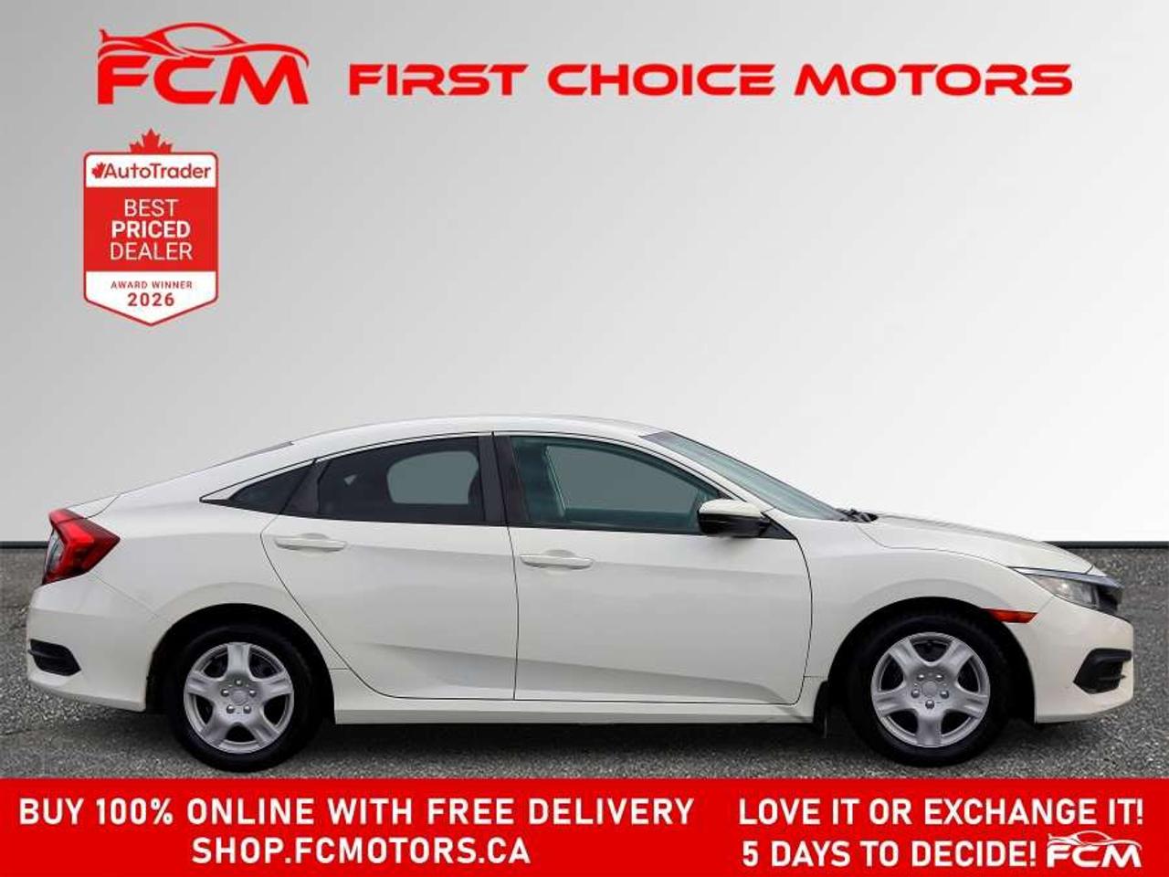 2017 Honda Civic LX   FULLY CERTIFIED WITH WARRANTY Photo