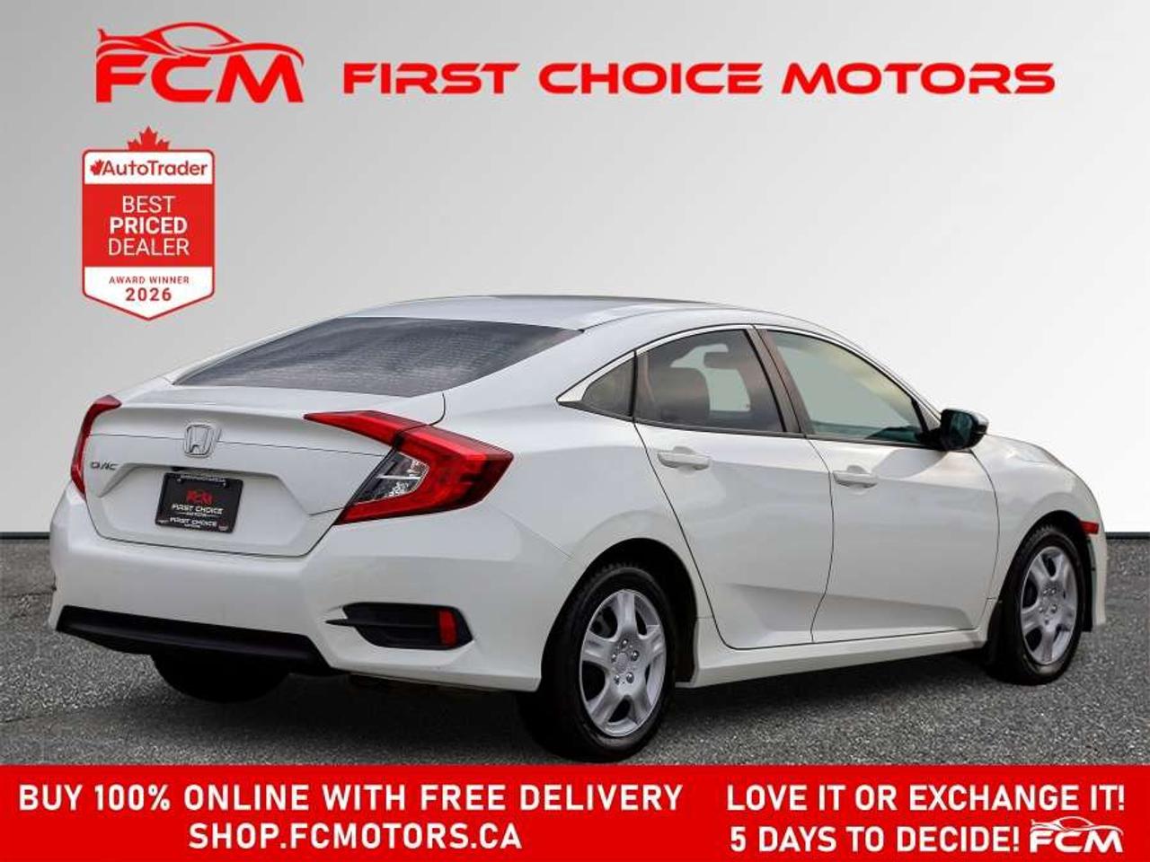 2017 Honda Civic LX   FULLY CERTIFIED WITH WARRANTY Photo