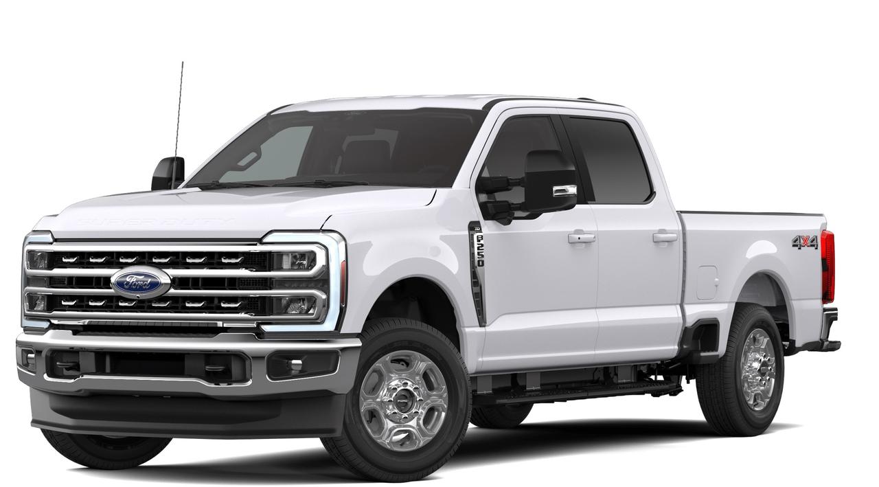<p>Get ready to conquer any task with the brand new 2026 Ford F-250 Super Duty SRW XLT 4WD Crew Cab, now available at Webbs 1441. This isnt just a truck; its a powerhouse engineered for serious work and rugged adventure. Whether youre hauling heavy loads, towing your toys, or navigating challenging terrain, this F-250 is built to perform. Its commanding presence and robust construction are matched by a refined interior designed for comfort and functionality, making every drive, from the job site to the weekend getaway, an exceptional experience.</p>
<p>Under the hood, the formidable 6.8L V8 gasoline engine, paired with the smooth-shifting TorqShift-G 10-speed automatic transmission, delivers the muscle you need for demanding jobs. The 4WD system, coupled with an electronic-locking rear axle and a 3.73 gear ratio, ensures confident traction in any condition. Inside, the XLT trim offers a comfortable and practical cabin, featuring a versatile cloth 40/20/40 split bench seat and the XLT Premium Package, which enhances both convenience and style.</p>
<p>Here are five features that truly make this 2026 Ford F-250 Super Duty stand out:</p>
<ul>
<li><strong>Powerful 6.8L V8 Gasoline Engine:</strong> Unleash uncompromising power and torque for all your heavy-duty hauling and towing needs.</li>
<li><strong>TorqShift-G 10-Speed Automatic Transmission:</strong> Experience seamless gear changes and optimized performance for both work and highway cruising.</li>
<li><strong>Electronic-Locking Rear Axle with 3.73 Ratio:</strong> Gain superior traction and control when you need it most, tackling tough jobs and off-road challenges with confidence.</li>
<li><strong>XLT Premium Package:</strong> Elevate your driving experience with enhanced features that add convenience, comfort, and a touch of sophistication to your Super Duty.</li>
<li><strong>Tailgate Step & Handle:</strong> Make loading and accessing your truck bed easier and safer than ever before, streamlining your workflow.</li>
</ul>
<p><strong><em>Powered by AutoIntelligence™</em></strong></p>
<p>Powered by AutoIntelligence™</p>
