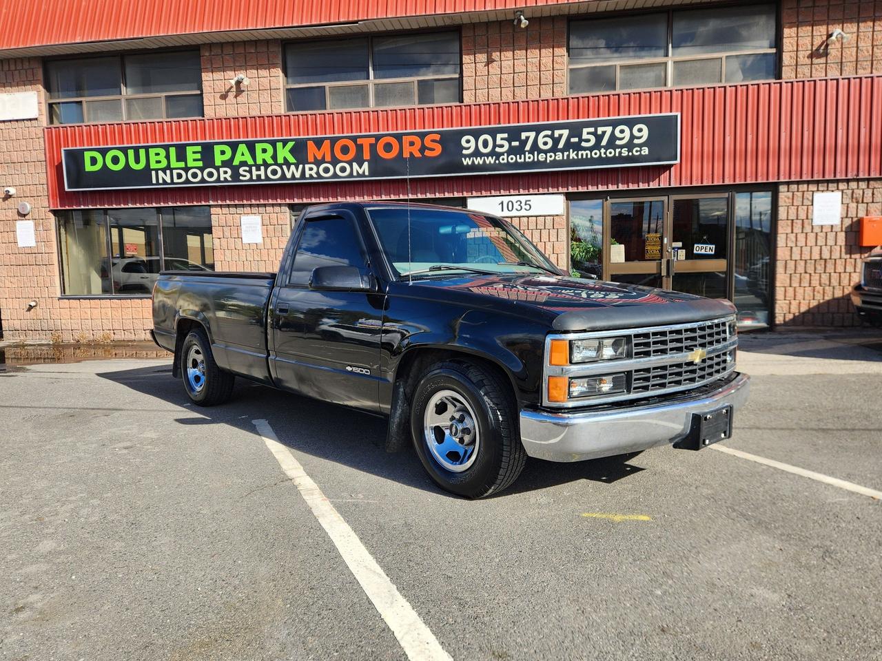 Black 1997 Chevrolet C/K 1500 Pickup Truck Automatic