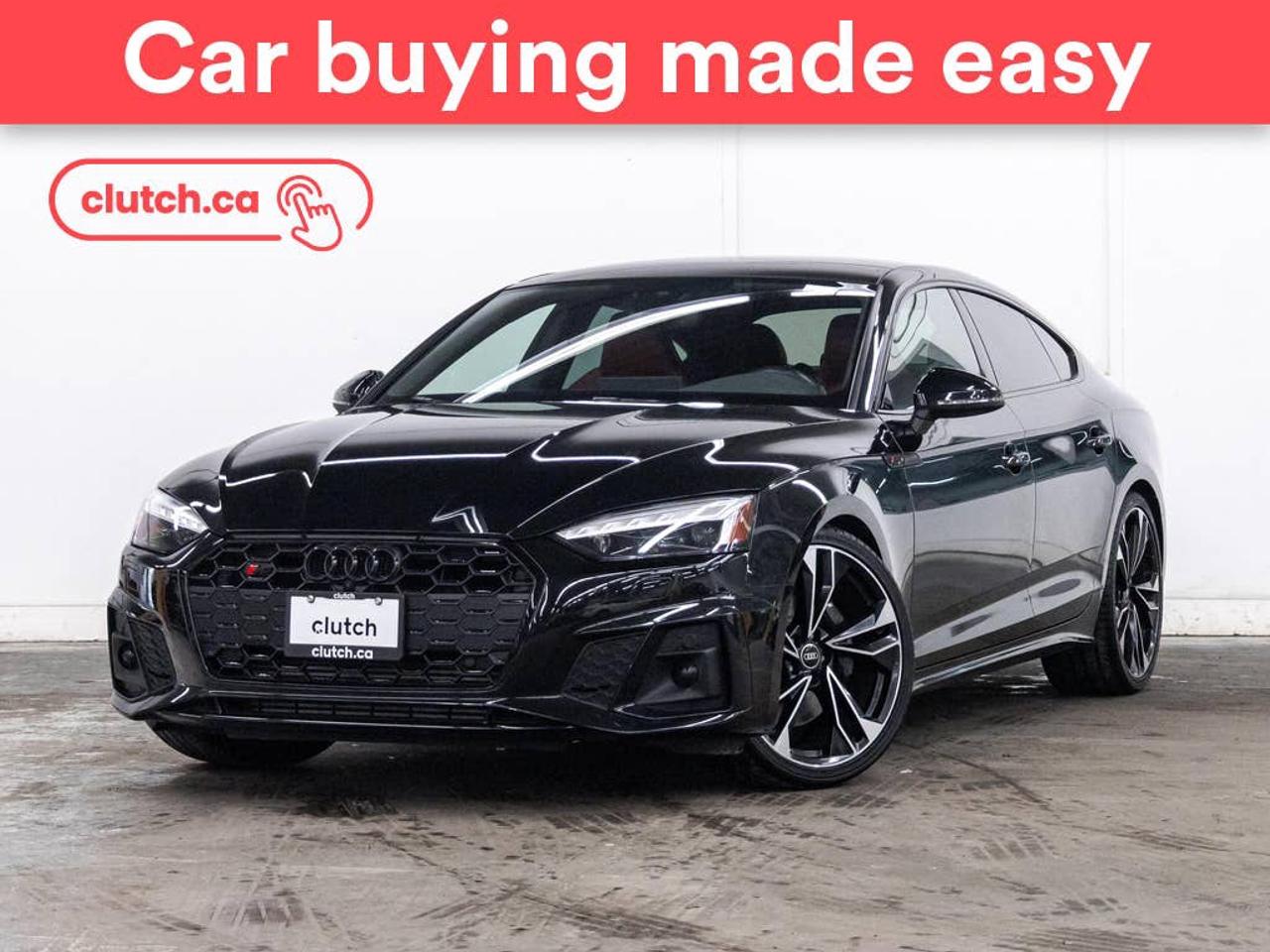 Auto Stop/Start, Electric Parking Brake, Brake Assist and more!<br> <br>Clutch is the largest online used car retailer in Canada, delivering a seamless, hassle-free car-buying experience to drivers everywhere. Shop thousands of used cars online, get the right one delivered to your door, and enjoy peace of mind with our 10-Day Money-Back Guarantee. How sweet is that? To learn more, visit clutch.ca.<br> <br>The top features for this car include:<br> <br>Apple CarPlay<br>Auto Stop/Start<br>Electric Parking Brake<br>Brake Assist<br>Power Tailgate/Hatch<br>Laser Headlights<br>Cornering Lights<br>Auto Dimming Rearview Mirror<br>Front Heated Seats<br>Power Lumbar Support<br>Folding Rear Seats<br>Driver Seat Memory System<br>Climate Control<br>Dual Zone Front Climate Control<br>Rear Climate Control<br>Rear Climate Vents<br>Premium Sound System<br>Speed-Sensitive Volume<br>Bluetooth Music<br>Touchscreen Display<br>GPS Navigation<br>Cruise Control<br>Integrated Garage Door Opener<br>12V Outlet<br>Hands Free Device Connectivity<br>Wireless Charging<br>USB Input<br>Keyless Entry<br>Push Button Start<br>Passive Keyless Entry<br>Front View Camera<br>Power Folding Exterior Mirrors<br>Lane Departure Warning<br>Blindspot Sensors<br>Rear Collision Warning<br>Rear Collision Mitigation<br>Pedestrian Detection<br>One-Touch Windows<br>Rain Sensing Wipers<br>Rear Window Defroster<br>Sunroof<br>Hill Assistance<br>Automatic High Beams<br>Rear View Camera<br>Parking Sensors<br>Rear Parking Sensors<br>Power Driver Seat<br>Power Passenger Seat<br>360 Camera<br>Ambient Lighting<br>Active Lane Keep Assistance<br>Forward Collision Mitigation<br> <br>Seamless home delivery - Delivery to your door in a matter of days. Available on select packages.<br> <br>Try it out for 10 days - If you do not like it, we will take it back. <br> <br>Quality assured - All cars go through our rigorous 210-point inspection and reconditioning process.<br> <br>Peace of mind - Warranty and protection plans available.<br> <br>Haggle-free - No haggling or hard sells.<br> <br>100% Transparency - Full inspection reports on every car, including high-res photography and a free Carfax report.<br> <br>Listed price is for cash purchase only and does not include taxes, Shipping Fees (if applicable), Delivery Fees (if applicable), government licensing fees.<br> <br>Previous Provincial Registrations:<br>Ontario<br> <br>Stock # 107986