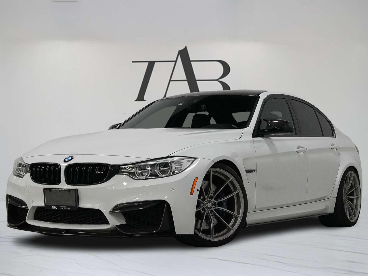 2017 BMW M3 MANUAL | ULTIMATE PACKAGE | CARBON ROOF | 20 IN Photo2