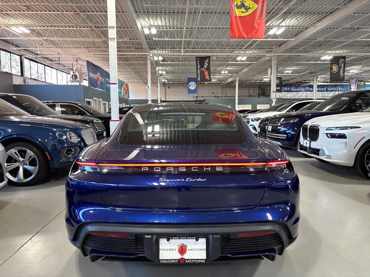 2020 Porsche Taycan Turbo|CLUSTERNAV|3DCAM|BOSE|MATRIXLED|CREAMLEATHER Photo