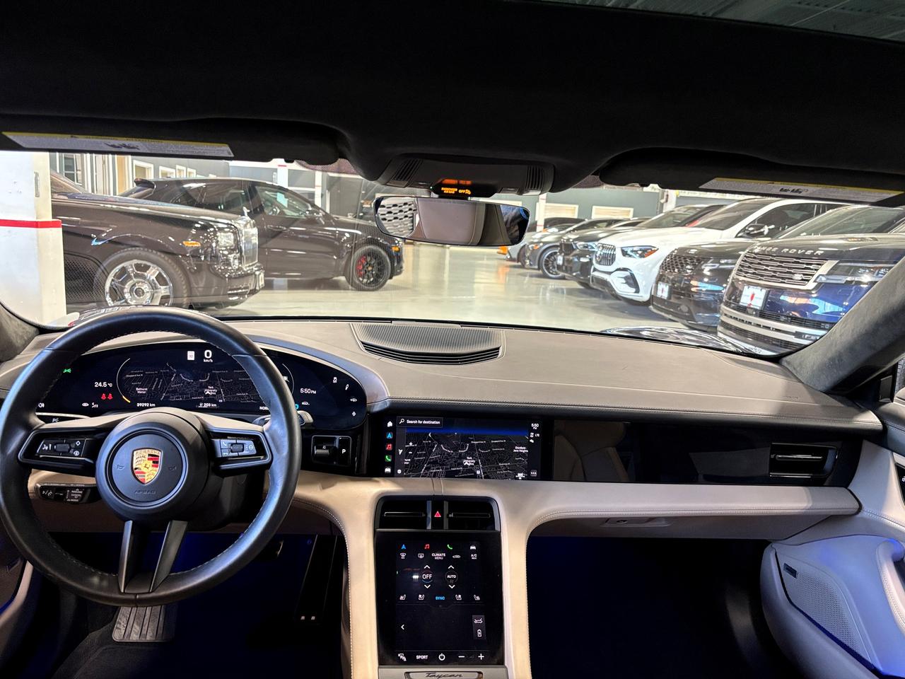 2020 Porsche Taycan Turbo|CLUSTERNAV|3DCAM|BOSE|MATRIXLED|CREAMLEATHER Photo