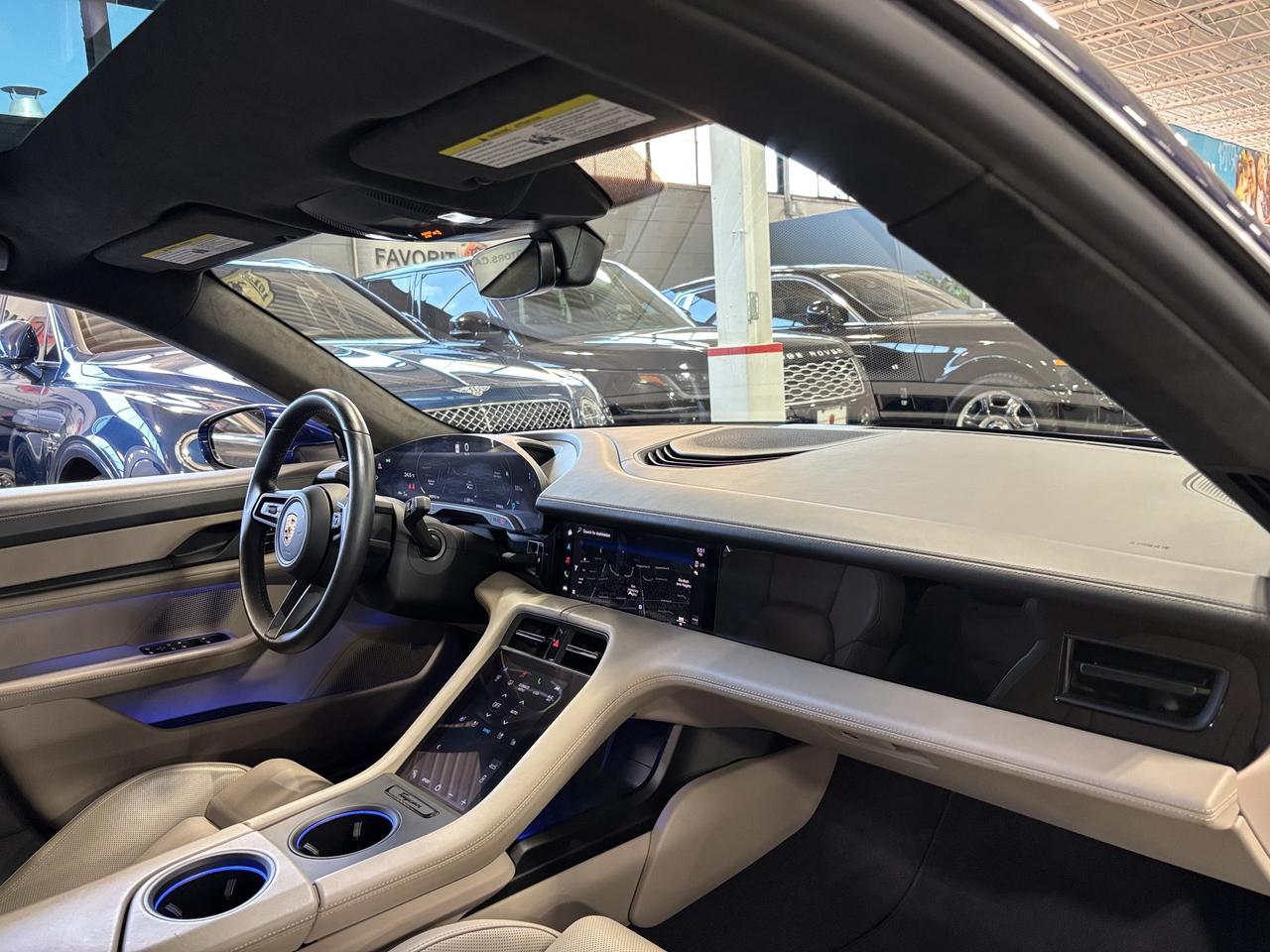 2020 Porsche Taycan Turbo|CLUSTERNAV|3DCAM|BOSE|MATRIXLED|CREAMLEATHER Photo