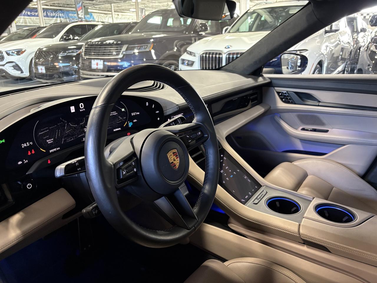 2020 Porsche Taycan Turbo|CLUSTERNAV|3DCAM|BOSE|MATRIXLED|CREAMLEATHER Photo