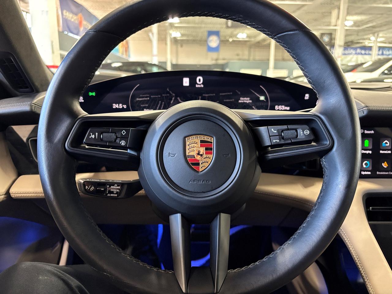 2020 Porsche Taycan Turbo|CLUSTERNAV|3DCAM|BOSE|MATRIXLED|CREAMLEATHER Photo