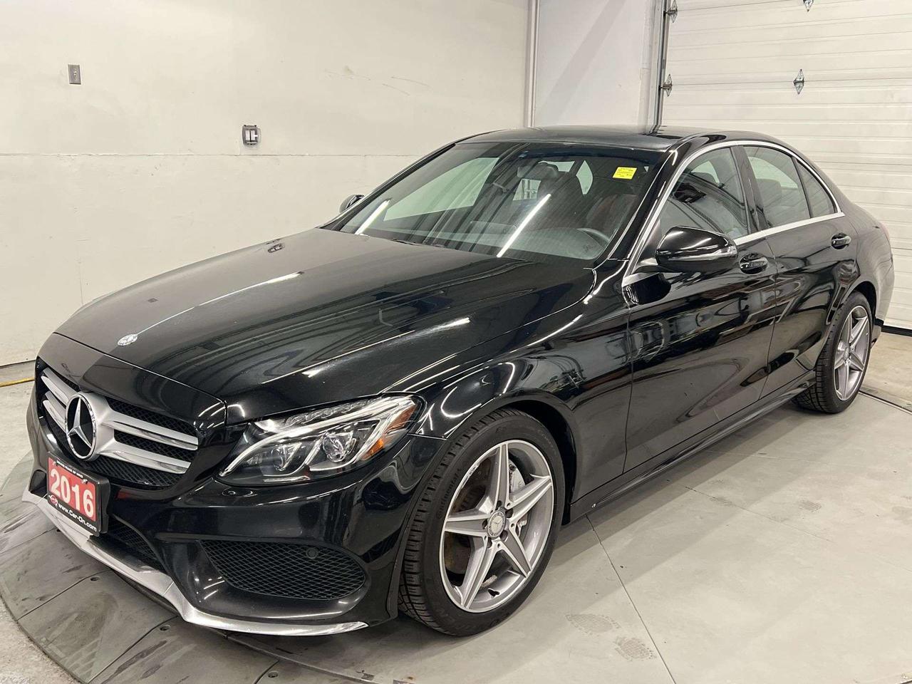 2016 Mercedes-Benz C-Class C300 PREMIUM AWD | AMG SPORT | LEATHER | PANO ROOF Photo