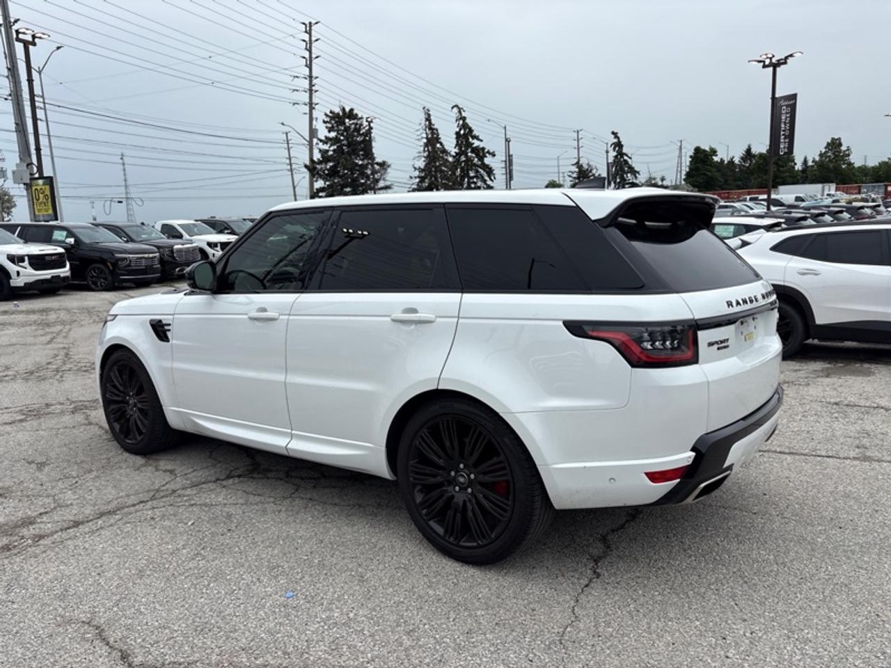 2022 Land Rover Range Rover Sport V8 Supercharged HSE Dynamic  Red Leather Photo