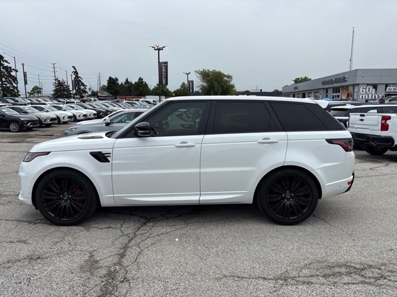 2022 Land Rover Range Rover Sport V8 Supercharged HSE Dynamic  Red Leather Photo