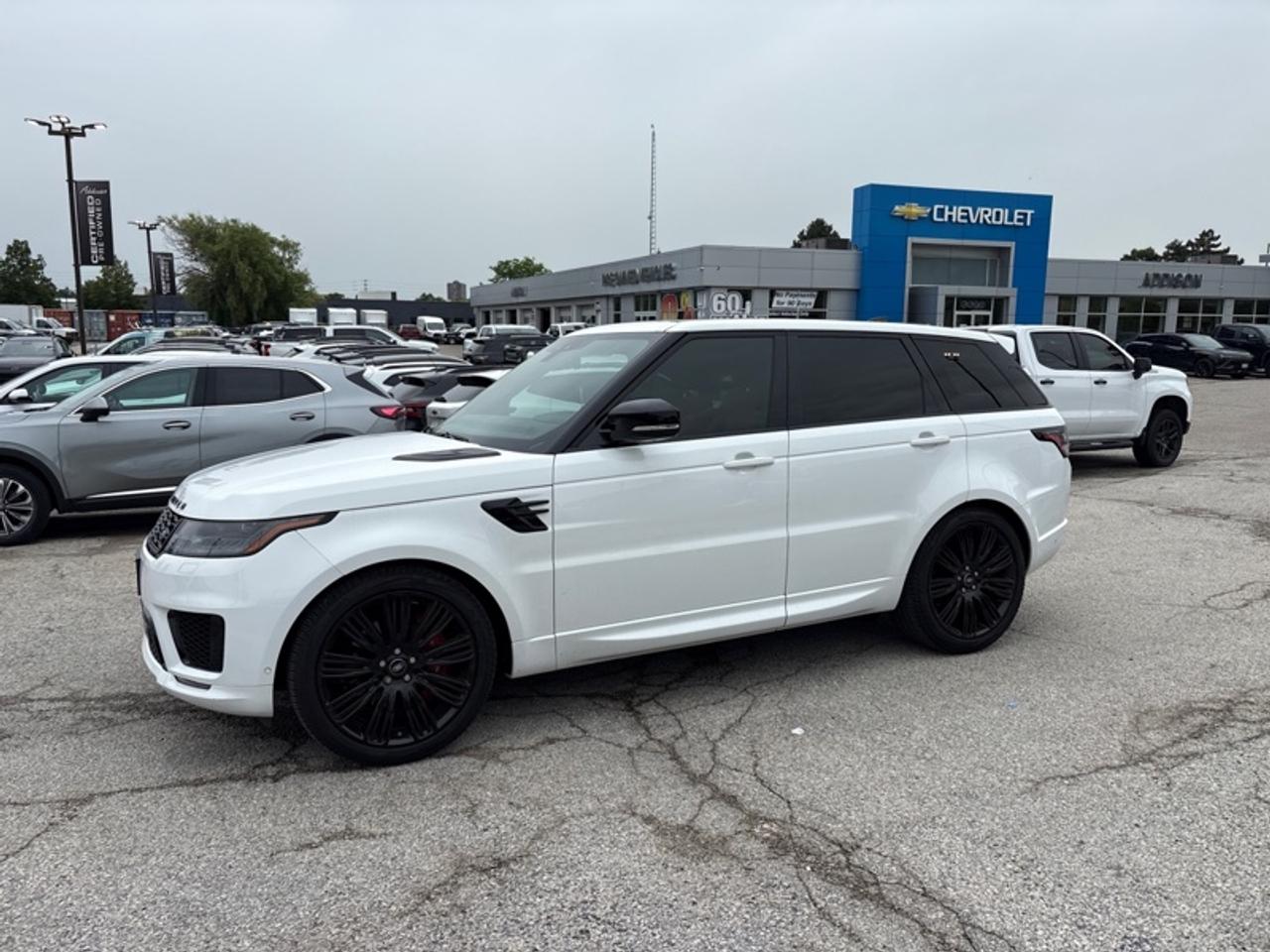 2022 Land Rover Range Rover Sport V8 Supercharged HSE Dynamic  Red Leather Photo2