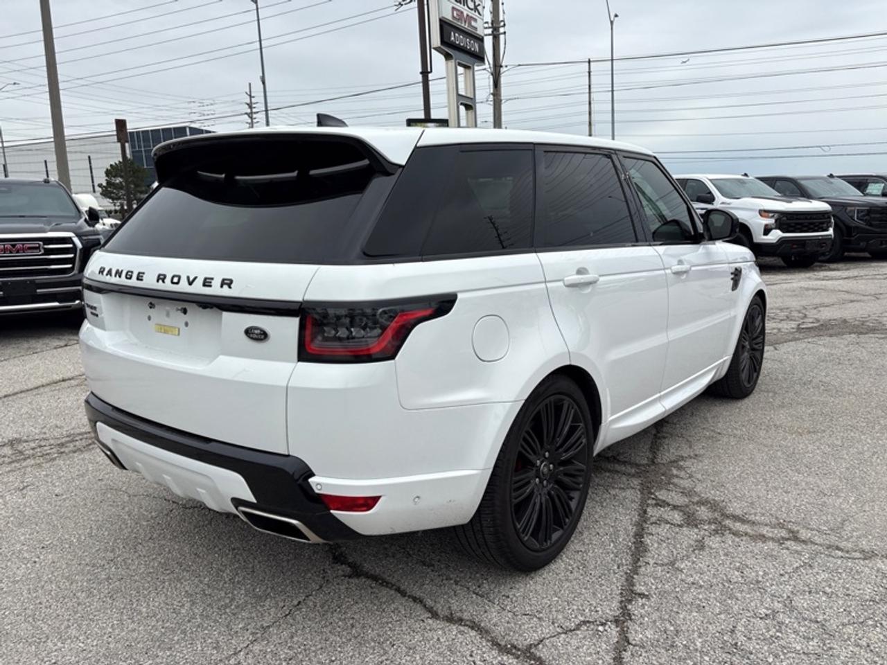 2022 Land Rover Range Rover Sport V8 Supercharged HSE Dynamic  Red Leather Photo