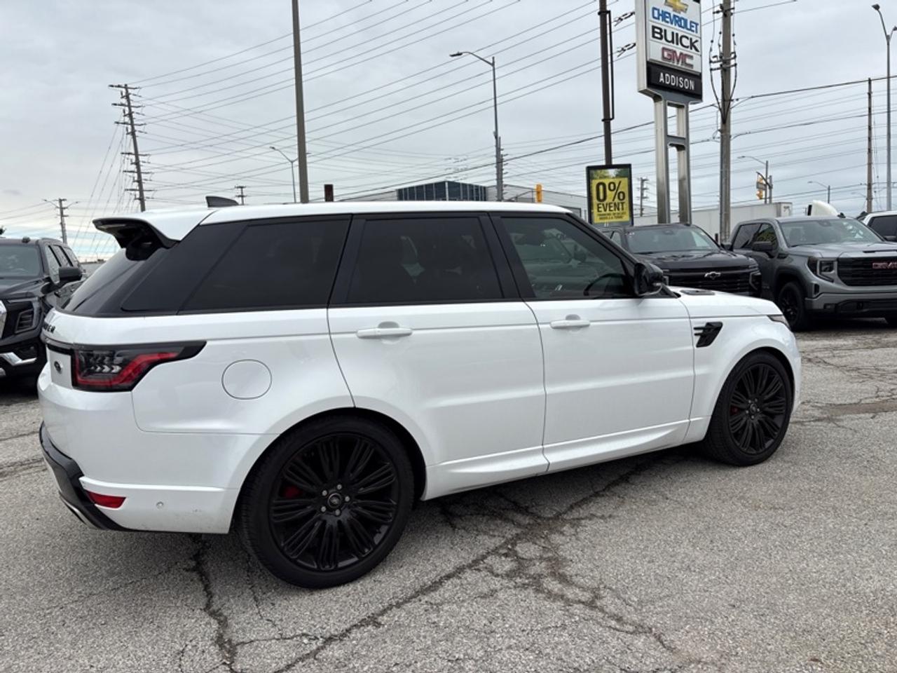 2022 Land Rover Range Rover Sport V8 Supercharged HSE Dynamic  Red Leather Photo