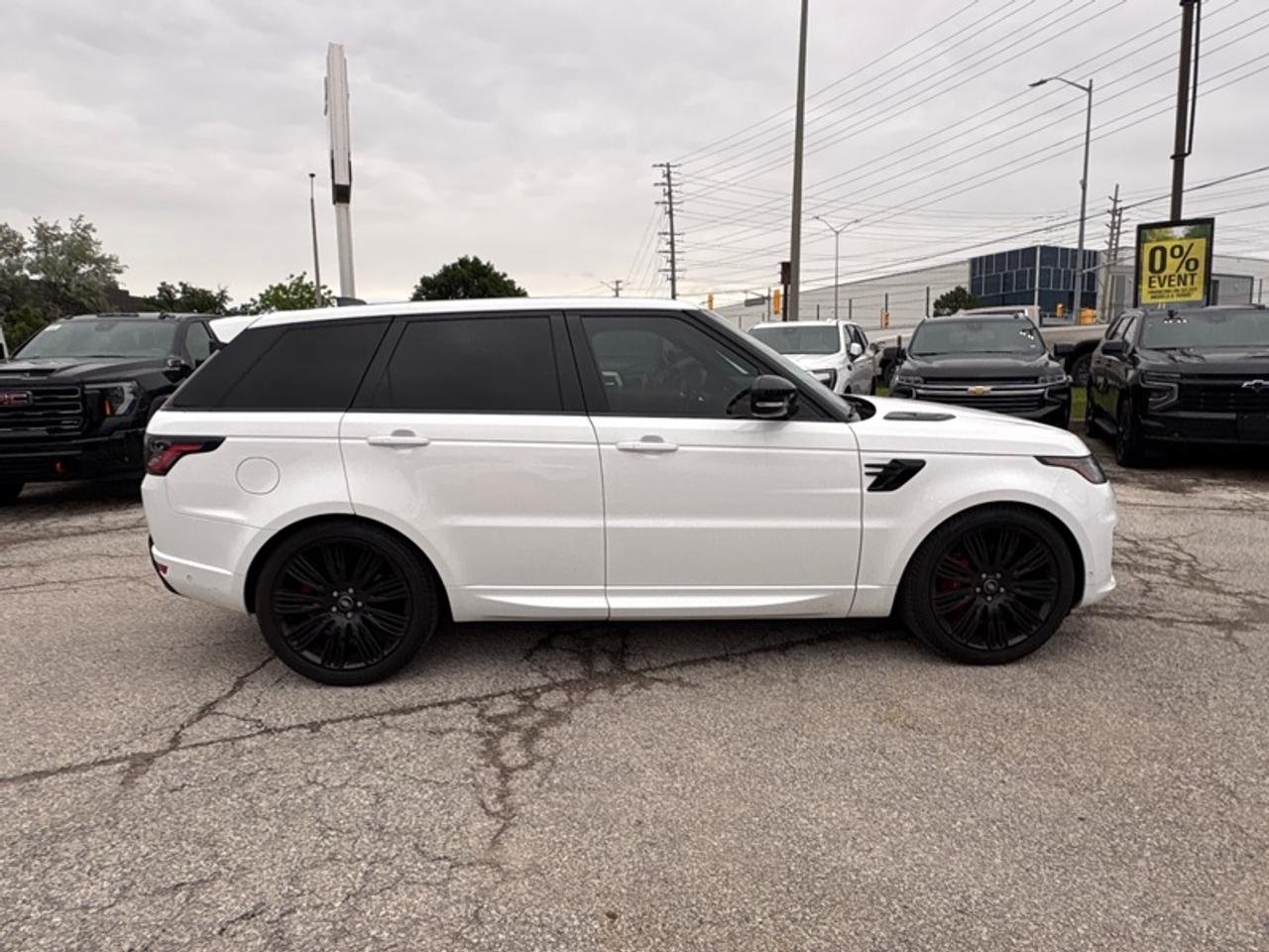 2022 Land Rover Range Rover Sport V8 Supercharged HSE Dynamic  Red Leather Photo
