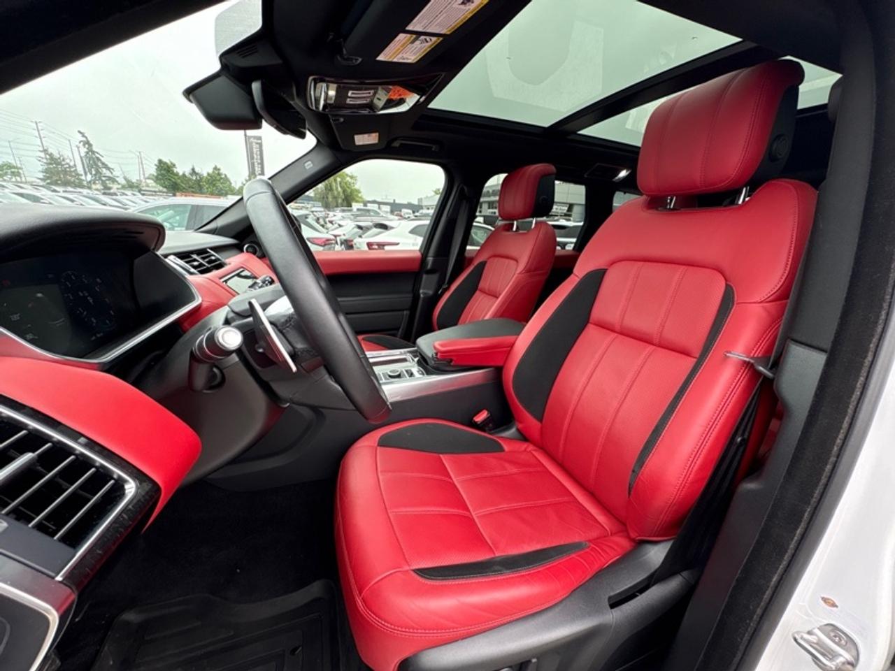 2022 Land Rover Range Rover Sport V8 Supercharged HSE Dynamic  Red Leather Photo