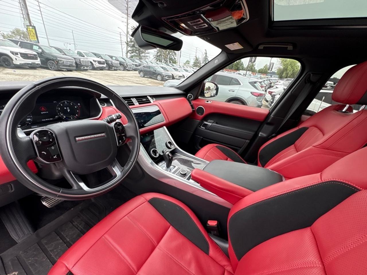 2022 Land Rover Range Rover Sport V8 Supercharged HSE Dynamic  Red Leather Photo