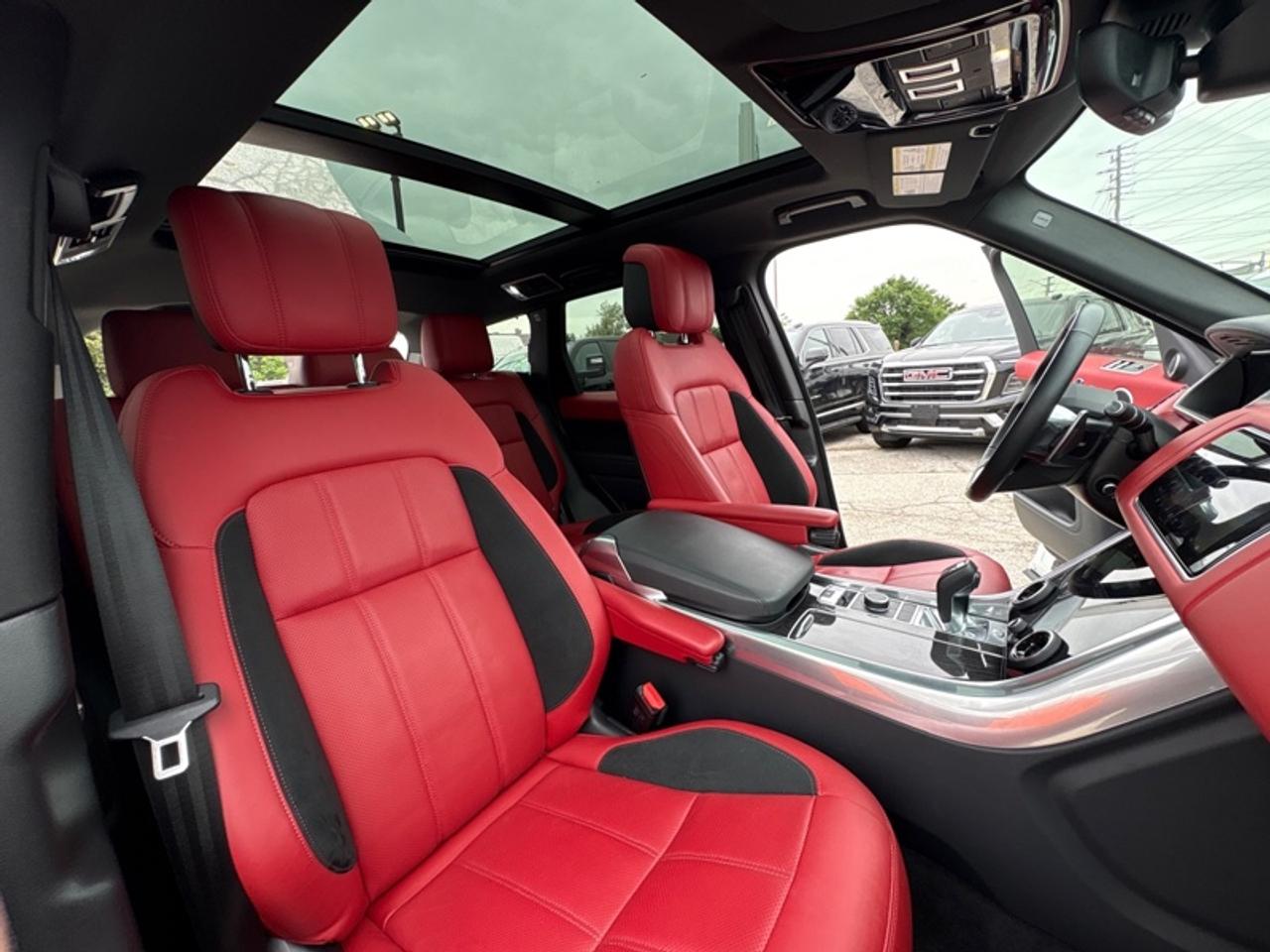 2022 Land Rover Range Rover Sport V8 Supercharged HSE Dynamic  Red Leather Photo