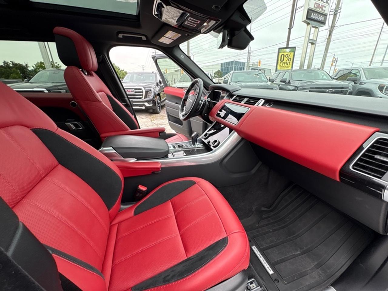 2022 Land Rover Range Rover Sport V8 Supercharged HSE Dynamic  Red Leather Photo