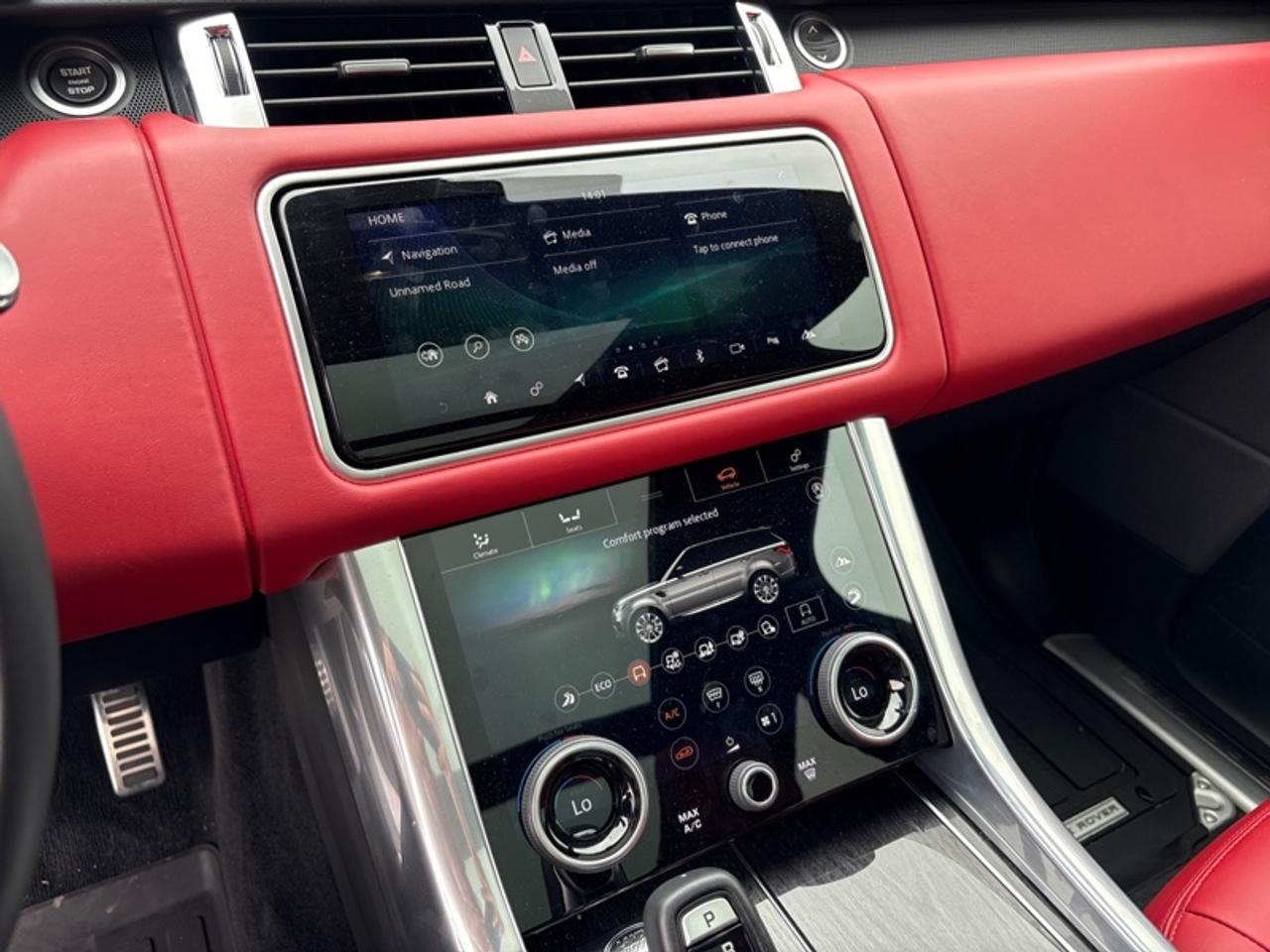 2022 Land Rover Range Rover Sport V8 Supercharged HSE Dynamic  Red Leather Photo
