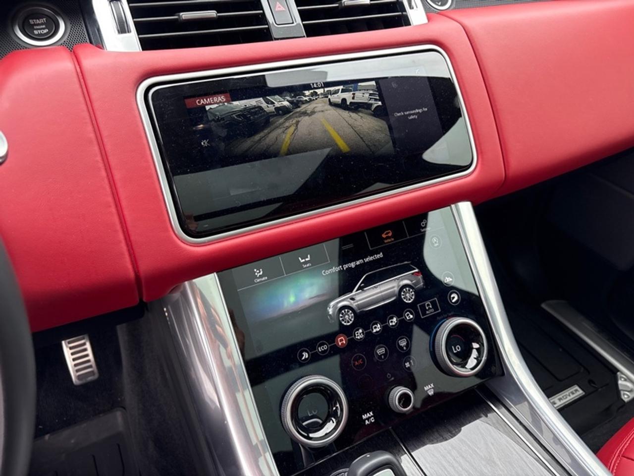 2022 Land Rover Range Rover Sport V8 Supercharged HSE Dynamic  Red Leather Photo