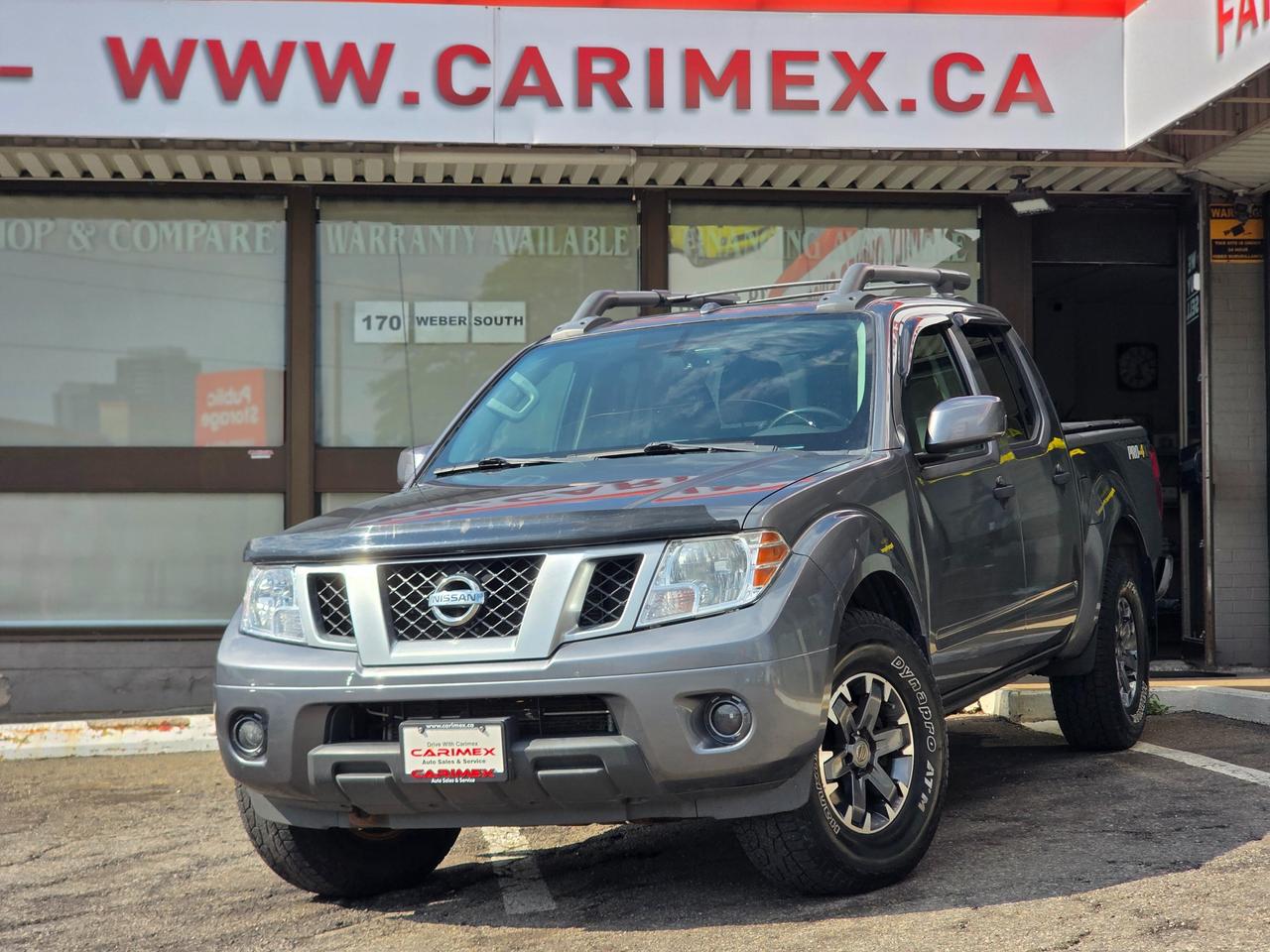 Used 2018 Nissan Frontier PRO-4X | RF Sound | Leather | Sunroof | Heated Seats for sale in Waterloo, ON