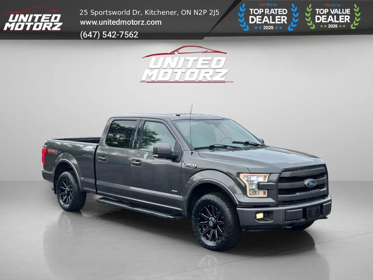 2017 Ford F-150 LARIAT 4WD SUPER CREW~SAFETY CERTIFIED~ Photo2